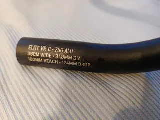 Manillar Bontrager Elite VR-C Alum. 38cm