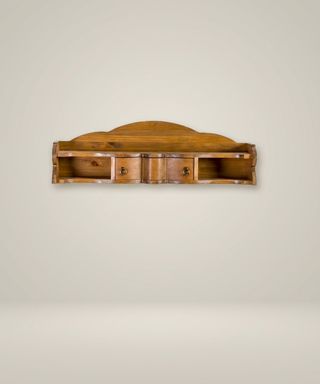 Estantería de pared con cajón