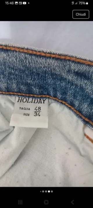 Gonna jeans Holiday blu