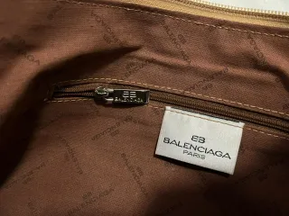 Bolso Balenciaga camel y Marrón  Piel