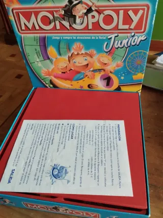 Monopoly Junior Juego de Mesa Infantil