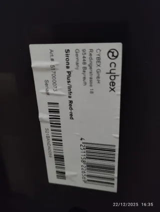 Cybex Sirona Plus Silla coche giratoria con isofix