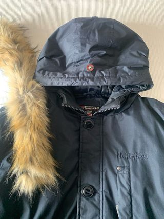 Abrigo Geographical Norway Azul Marino Talla M