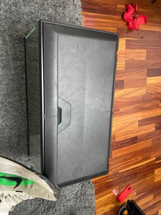 Pecera 60L con tapa negra