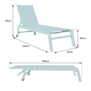 TUMBONA BARBADOS TEXTILENO BLANCO