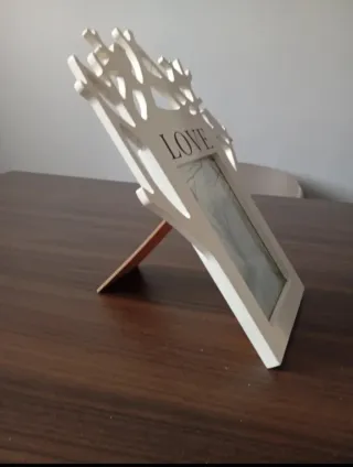 Coppia Cornici Porta Foto LOVE