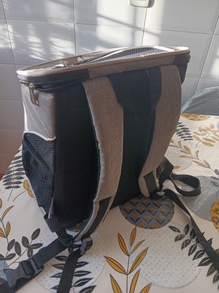Mochila transportín perros/gatos pequeños