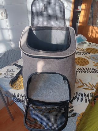 Mochila transportín perros/gatos pequeños