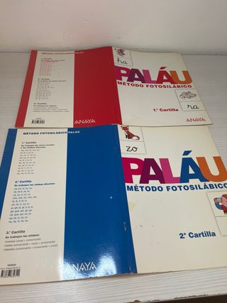 Método fotosilábico: 2.ªCartilla. 1.ªcastilla