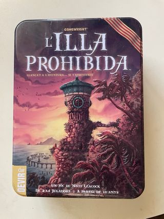 Juego L'illa Prohibida Devir