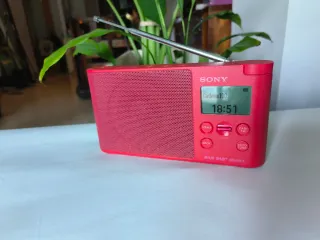 Radio Sony DAB+RDS XDR-S41D Roja