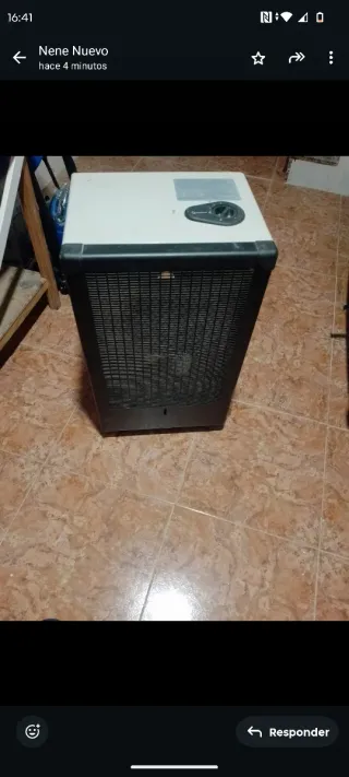 Calentador de butano