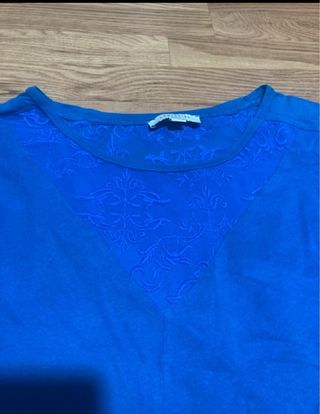 Pack 2 Camisetas azules de Cortefiel