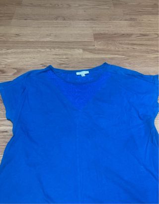 Pack 2 Camisetas azules de Cortefiel