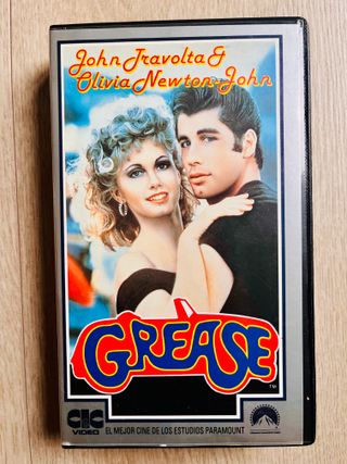 Película Grease VHS