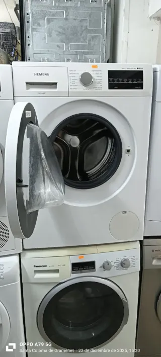 LAVADORA CARGA FRONTAL SIEMENS 8 KG A+++