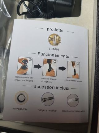 Cavatappi Elettrico Ricaricabile