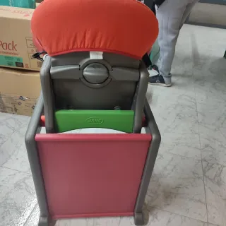 Trona Activa Reclinable Roja