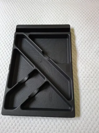 Bandeja extensible oficina negra