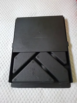 Bandeja extensible oficina negra