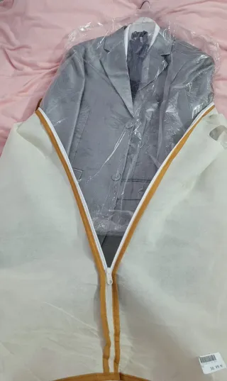 Traje gris niño talla 14