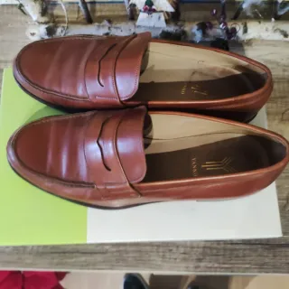 Mocasines Yanko Marrones Talla 38