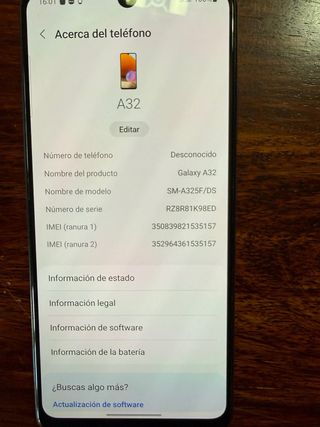 Samsung Galaxy A32 in buone condizioni