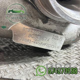 98053674 turbo Opel zafira B 1.7CDTi 125cv A17DTR