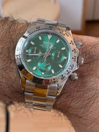 Reloj Seiko Mod Daytona Cronógrafo