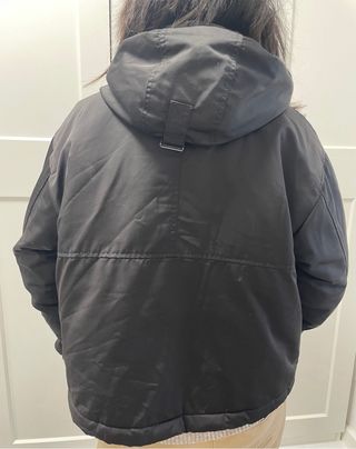 Cazadora negra Pull&Bear