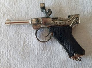 Brinquedo Mini Pistola réplica Luger de Fulminante
