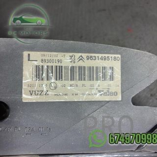 9631495180 faro delantero izquierdo xsara Picasso