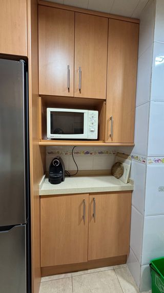 Cocina completa madera y metal