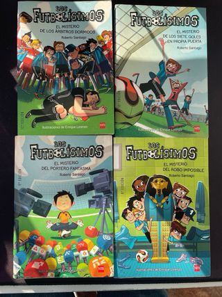 Los futbolisimos, saga de libros. LEER DESCRIPCIÓN