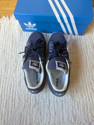 Zapatillas Adidas Stan Smith Azul/Blanco Nuevas