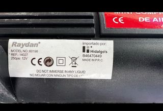 Este minicompresor de aire es adecuado para coches