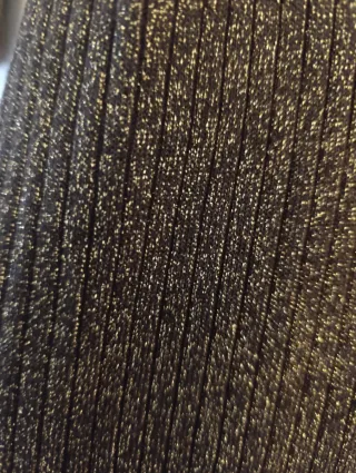 Vestido Mango fiesta lurex XS