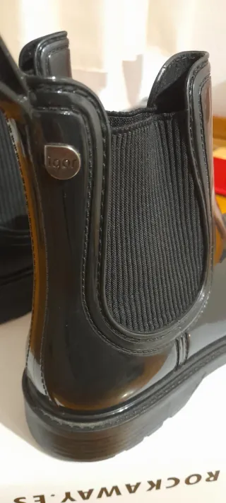 Botas de agua negras