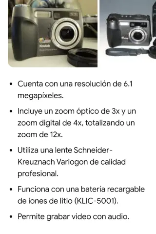 Cámara Kodak EasyShare DX7630