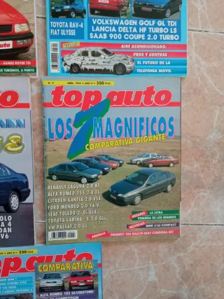 Precio lote 5 revistas Top Auto