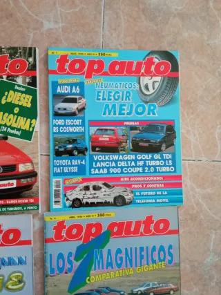 Precio lote 5 revistas Top Auto
