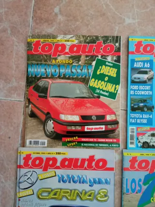 Precio lote 5 revistas Top Auto