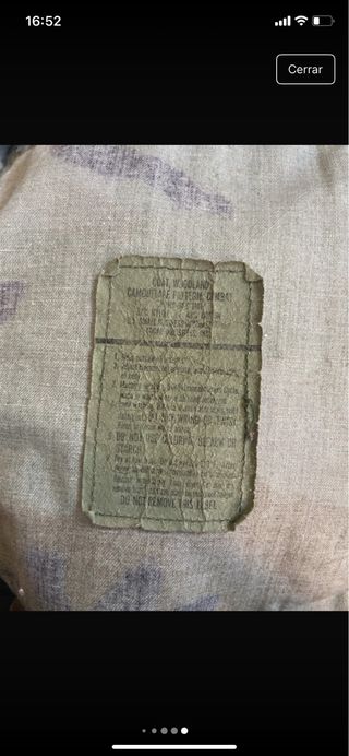 Chaqueta Militar Vintage