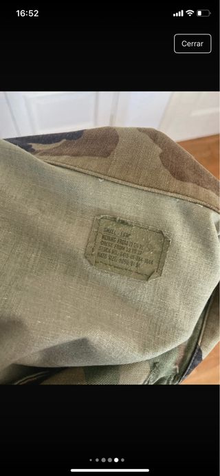 Chaqueta Militar Vintage