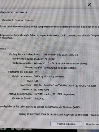 Portátil HP OMEN 16 (2023)