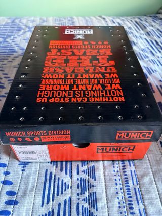 Zapatillas Munich niño velcro