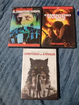 DVD El Cementerio Viviente y 2 (Stephen King)