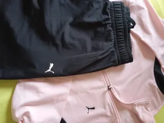 Fato de Treino Puma S Rosa e Preto