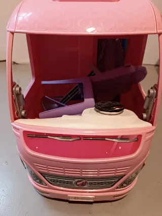 Autocaravana Barbie Rosa