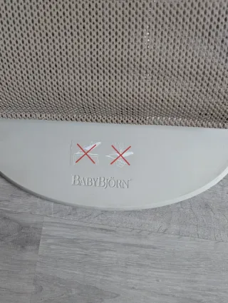 Hamaca BabyBjörn gris